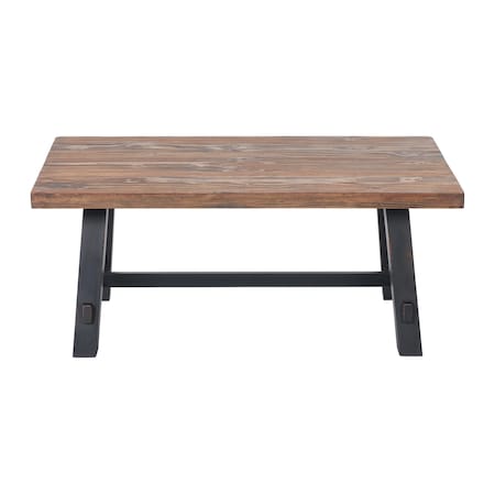 Alaterre Furniture 42 X 24 X 18, P Top, Stain/Nitrocellulose Lacquer ANAD11RNB